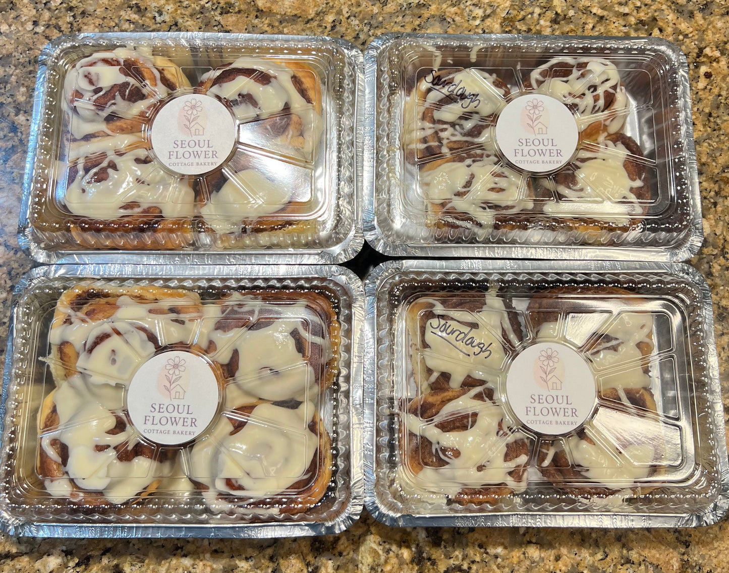 Sourdough Cinnamon Rolls- 4pk