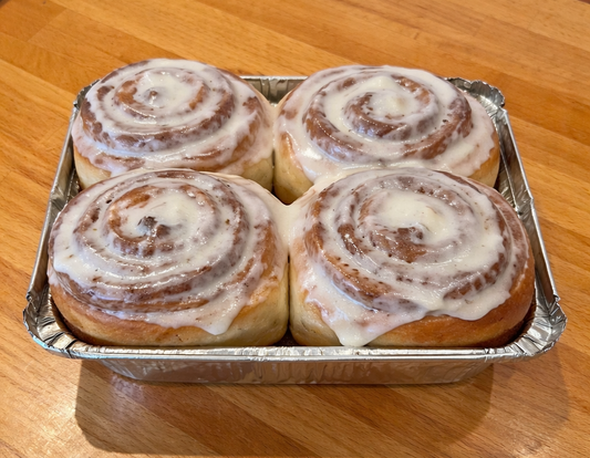 Sourdough Cinnamon Rolls- 4pk